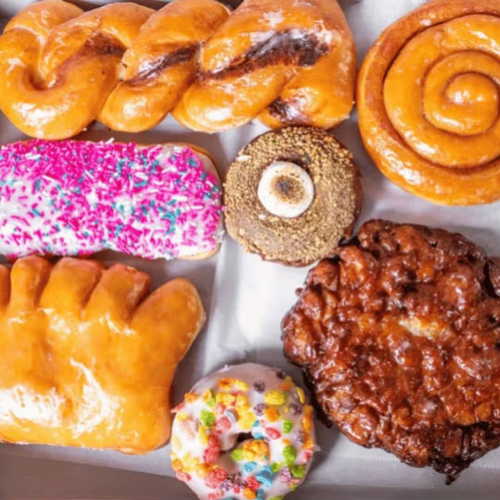 Half Mixed Donut